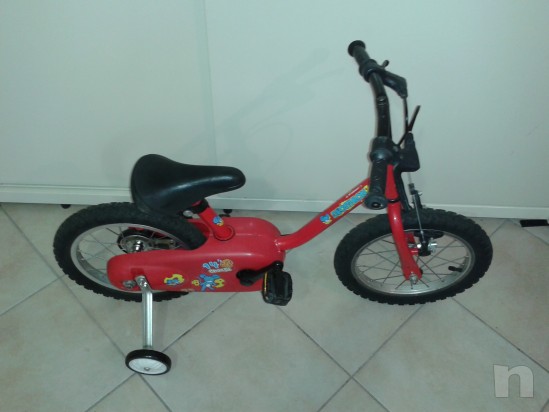Bicicletta del 14 adatta a bimbi dai 2/3 anni in su' foto-10548