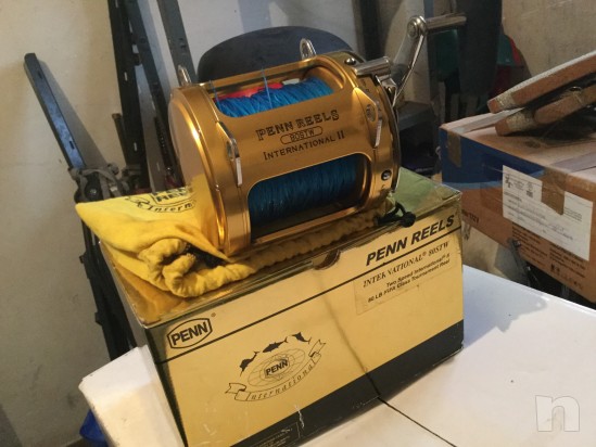 Mulinello d'altura Penn 80 libbre Mai usato foto-5935