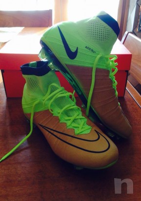 Mercurial Superfly con tomaia in pelle foto-10740