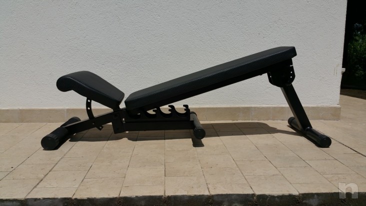 Panca multifunzione per addominali foto-6060