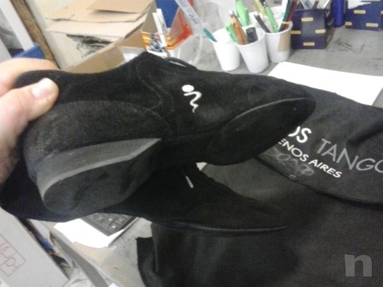 scarpe da tango uomo 43 usate 10 volte morbide perfette foto-6069