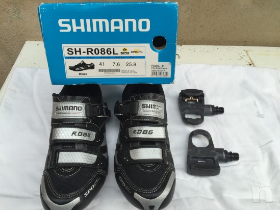 Scarpe per bici corsa e pedali foto-6108