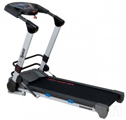 TAPIS ROULANT HIGH MUSTER PRO-SPACE, modello SALVASPAZIO...SOLO 30CM DI INGOMBRO foto-612