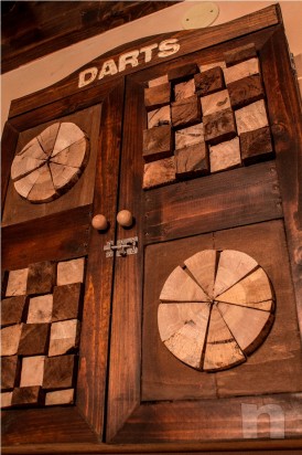 FRECCETTE - Armadietto a muro con bersaglio foto-10937