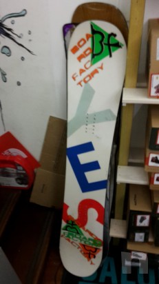 Tavola Da Snowboard YES cm 158 foto-10949