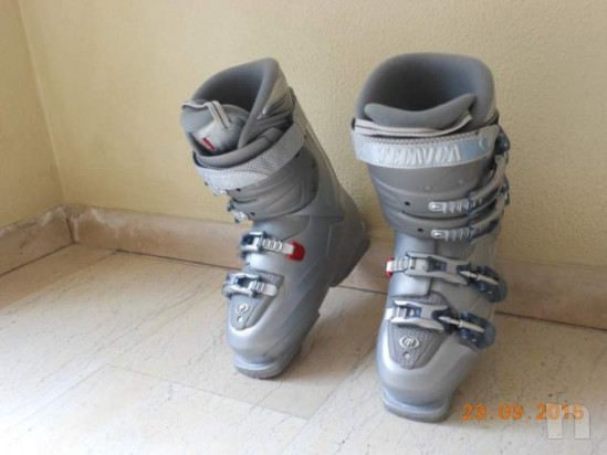 Scarponi da sci n. 39 grigi (nuovi) foto-10979