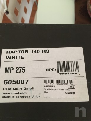 Scarponi Head Raptor 140 RS White foto-10993