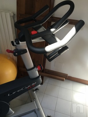Bici spinning Lifecycle GX Life Fitness + console foto-11011