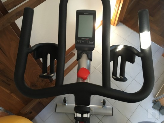 Bici spinning Lifecycle GX Life Fitness + console foto-11012