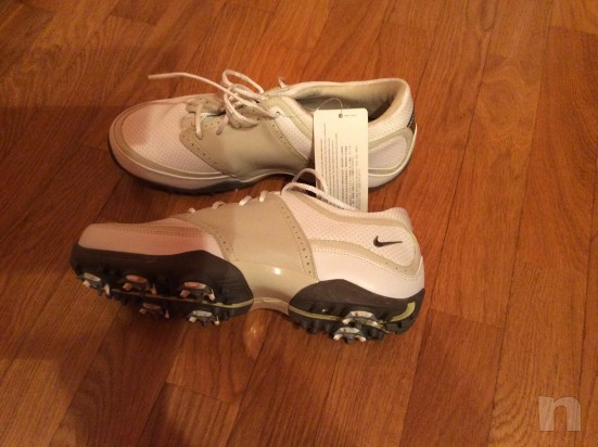 nuove e mai usate splendide scarpe da golf Nike numero 38 foto-11032