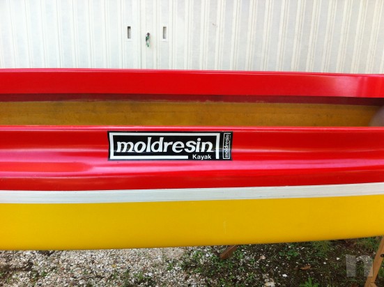 CANOA IN VETRORESINA MOLDRESIN - mod. ALOA foto-11192