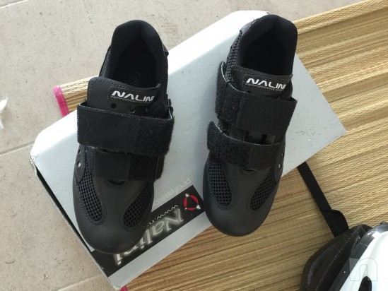 Scarpe donna bici corsa con attacchi rapidi  foto-11288