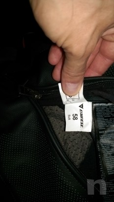 Tuta in pelle Dainese Veloster nuova Taglia 58 foto-11292