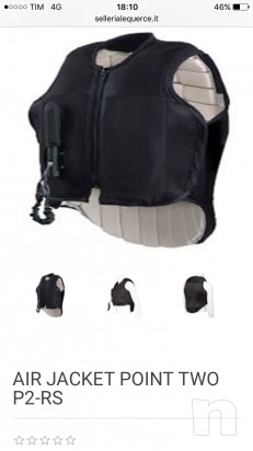 Vendo Air Jacket con airbag Tg M usato una volta foto-11346