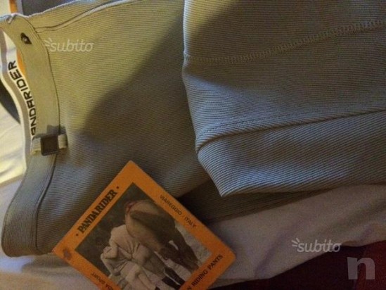 Pantaloni Equitazione PANDARIDER NUOVI foto-11356