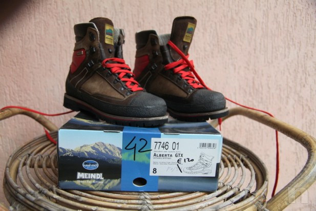 scarponi MEINDL GTX taglia42 nuovi foto-11548
