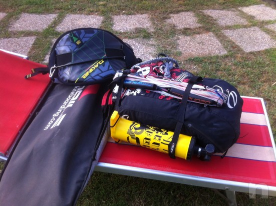 Kitesurf ozone c4 12 mq tavola nobile nph 666 trapezio dakine rebel foto-815