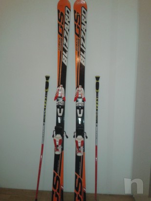 Sci junior Blizzard GS + Leki foto-6775