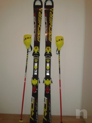 Sci junior Fischer + Leki foto-6776