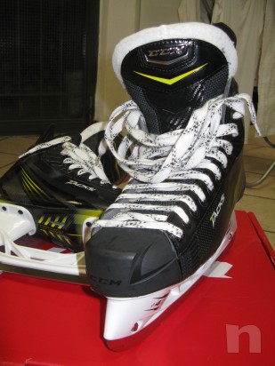 Pattini Hockey CCM modello Tacks 4052 size 7.5D foto-6802