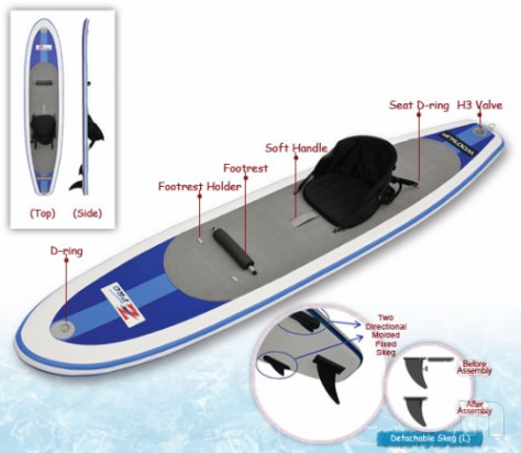 Standup paddle ZPRO WOO'SUP Sport foto-12607