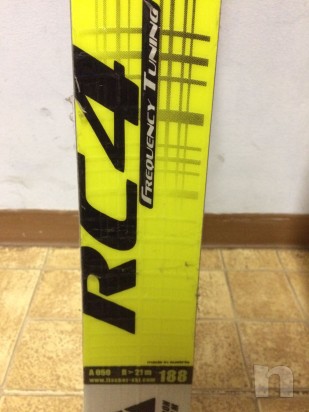 Sci Fischer RC4 WC GS 188 cm e attacchi foto-12733