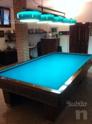 Tavolo da Biliardo mari professionale usato foto-12740