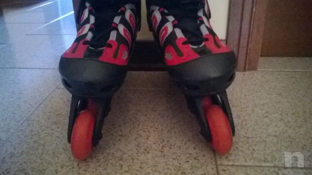 Pattini bambino/a L.A. Sports ABEC 5 – mis.29-32 e protezioni foto-12744