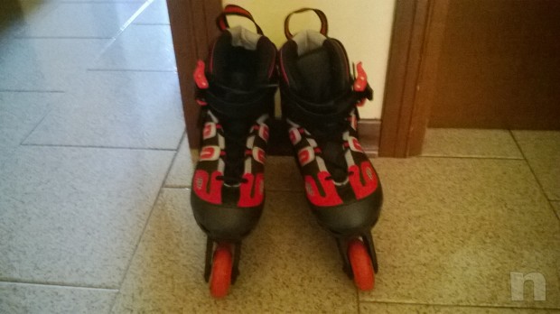 Pattini bambino/a L.A. Sports ABEC 5 – mis.29-32 e protezioni foto-7114