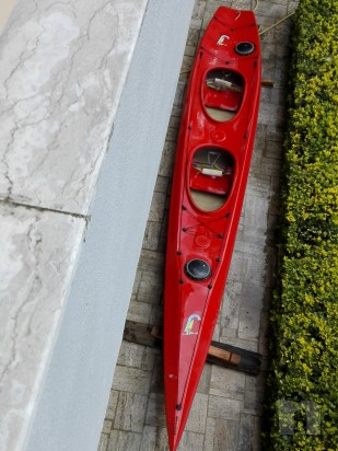 CANOA JANAUTICA BIPOSTO ROSSA  foto-7141