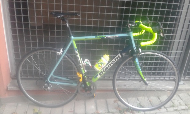 Bici corsa bianchi liquigas foto-7281