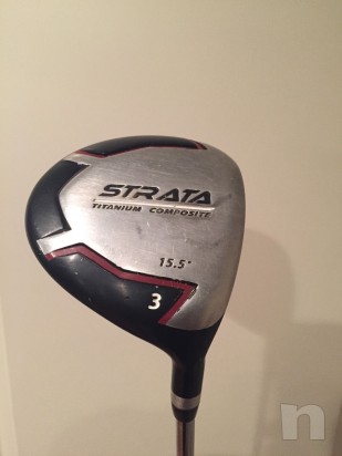 Set mazze ferri e legni da golf CALLAWAY STRATA grafite acciaio  foto-13110