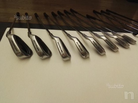 Set da golf ferri e legni, mazze da golf con sacca foto-13122