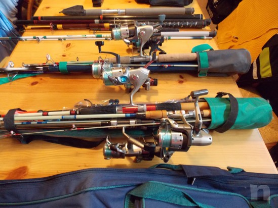 Vendo attrezzatura da pesca leggera e da fondo foto-13250