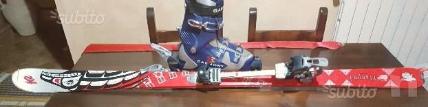 Usato sci+attacchi+pelli+scarponi foto-7438