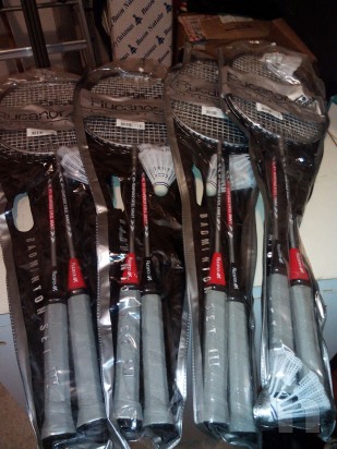 Kit 2 Racchette Badminton foto-7559