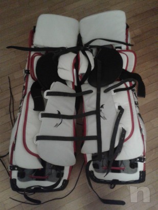 Gambali Portiere Hockey sull Ghiaccio " EAGLE Fusion" XL foto-13589