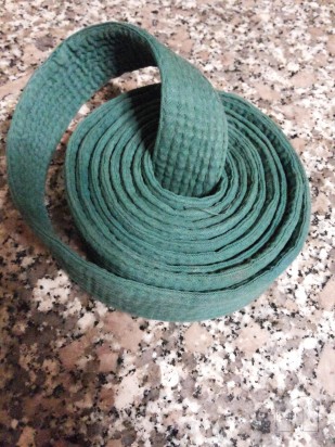 Cintura verde Karate foto-7586