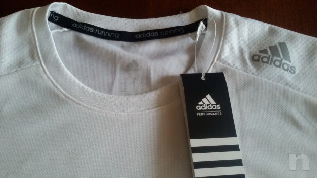 T-shirt uomo ADIDAS Climalite Running NUOVA tg. M  foto-13670
