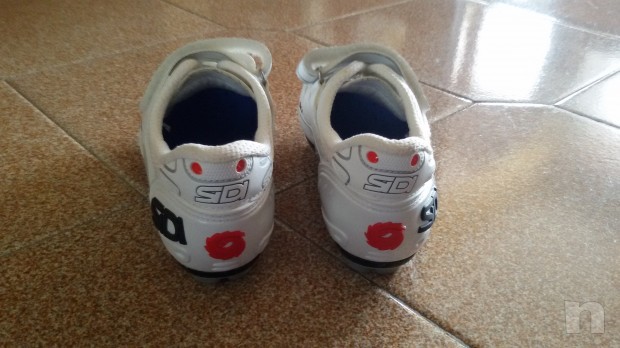 Scarpe SIDI  ciclismo/spinning/mtb  bianche  n. 39  foto-13674