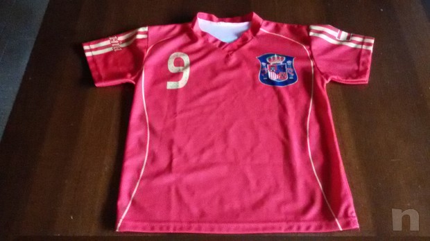 Maglia da calcio bambino SPAGNA  foto-7623