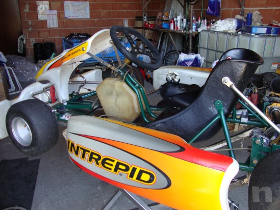 Go kart 100cc telaio Tony Kart motore PCR foto-13695