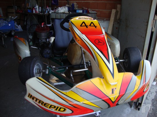 Go kart 100cc telaio Tony Kart motore PCR foto-7624