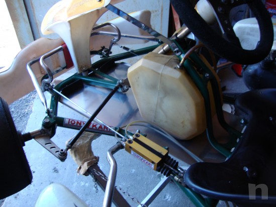 Go kart 100cc telaio Tony Kart motore PCR foto-13696