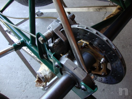 Go kart 100cc telaio Tony Kart motore PCR foto-13698