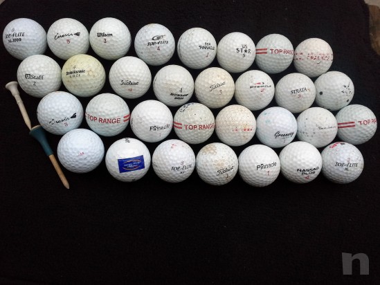 PALLINE GOLF USATE 30 PEZZI foto-1007