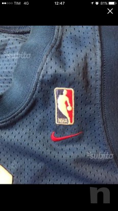 NBA -Canotta Iverson-Phila Tg. M+2 -USA- Originale foto-13951