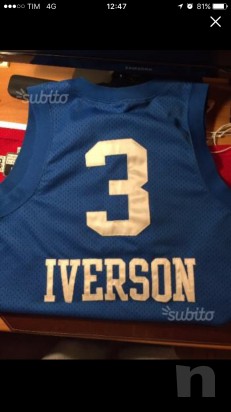 NBA -Canotta Iverson-Phila Tg. M+2 -USA- Originale foto-7761