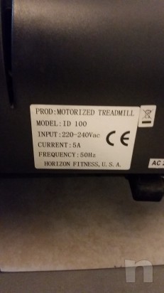 TAPIS ROULANT  HORIZON  Modello ID 100  foto-1031