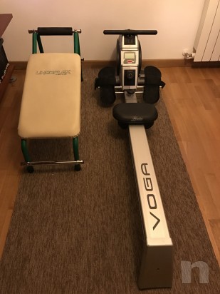 Vogatore Atala + panca addominali  foto-8017